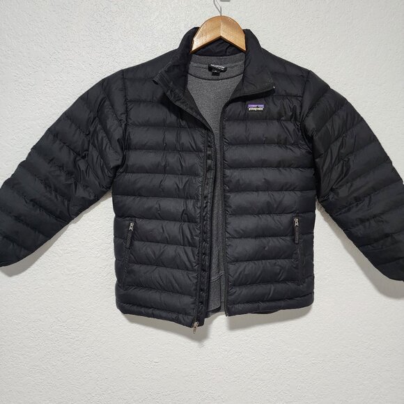 Bundle Of 2 Kids Patagonia Jacket/Sweater Size Medium With Flaws Warm Duckdown - Picture 11 of 16